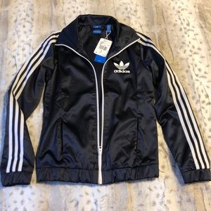 NWT adidas retro zip up jacket